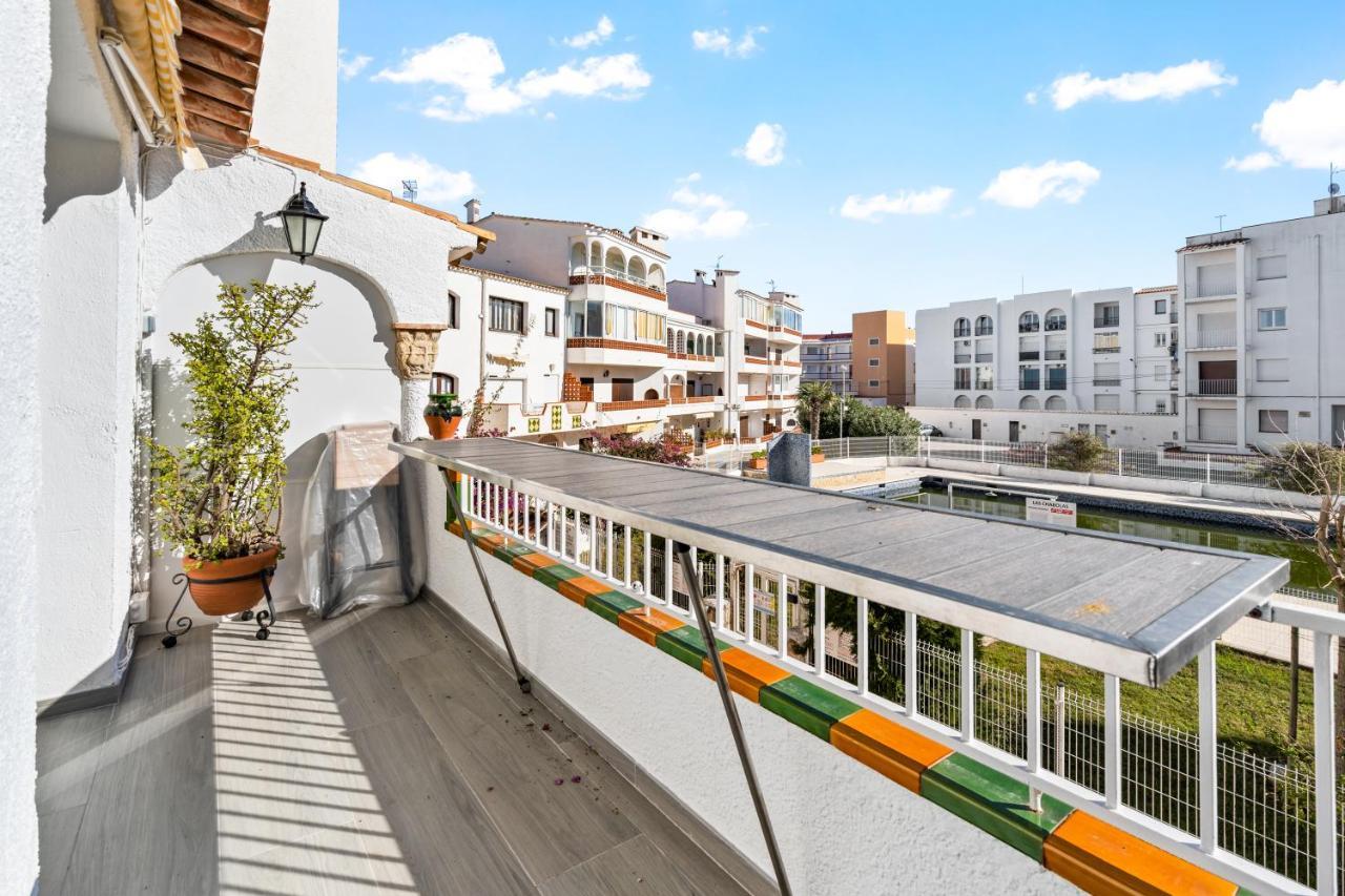 Апартаменты Apartamento Welcs -013- Con Terraza Y Piscina Эмпуриабрава Экстерьер фото