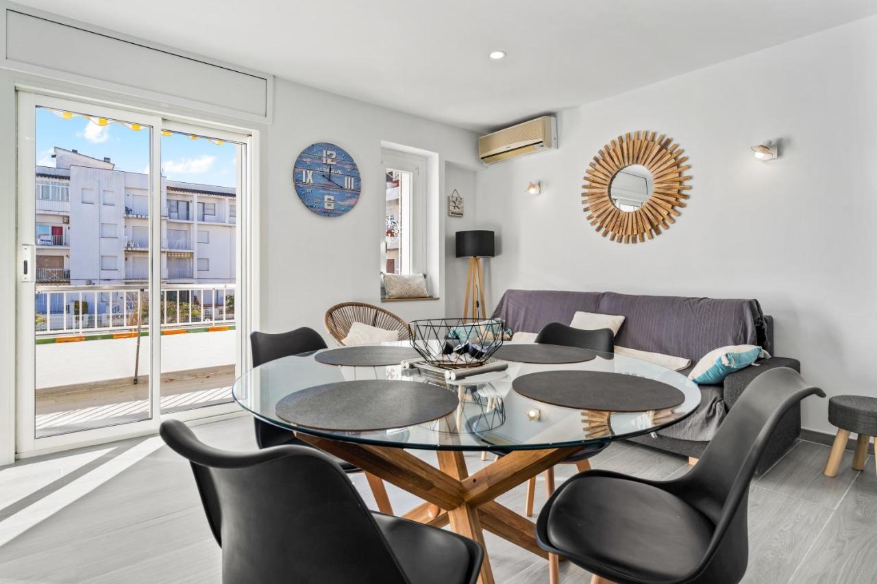 Апартаменты Apartamento Welcs -013- Con Terraza Y Piscina Эмпуриабрава Экстерьер фото